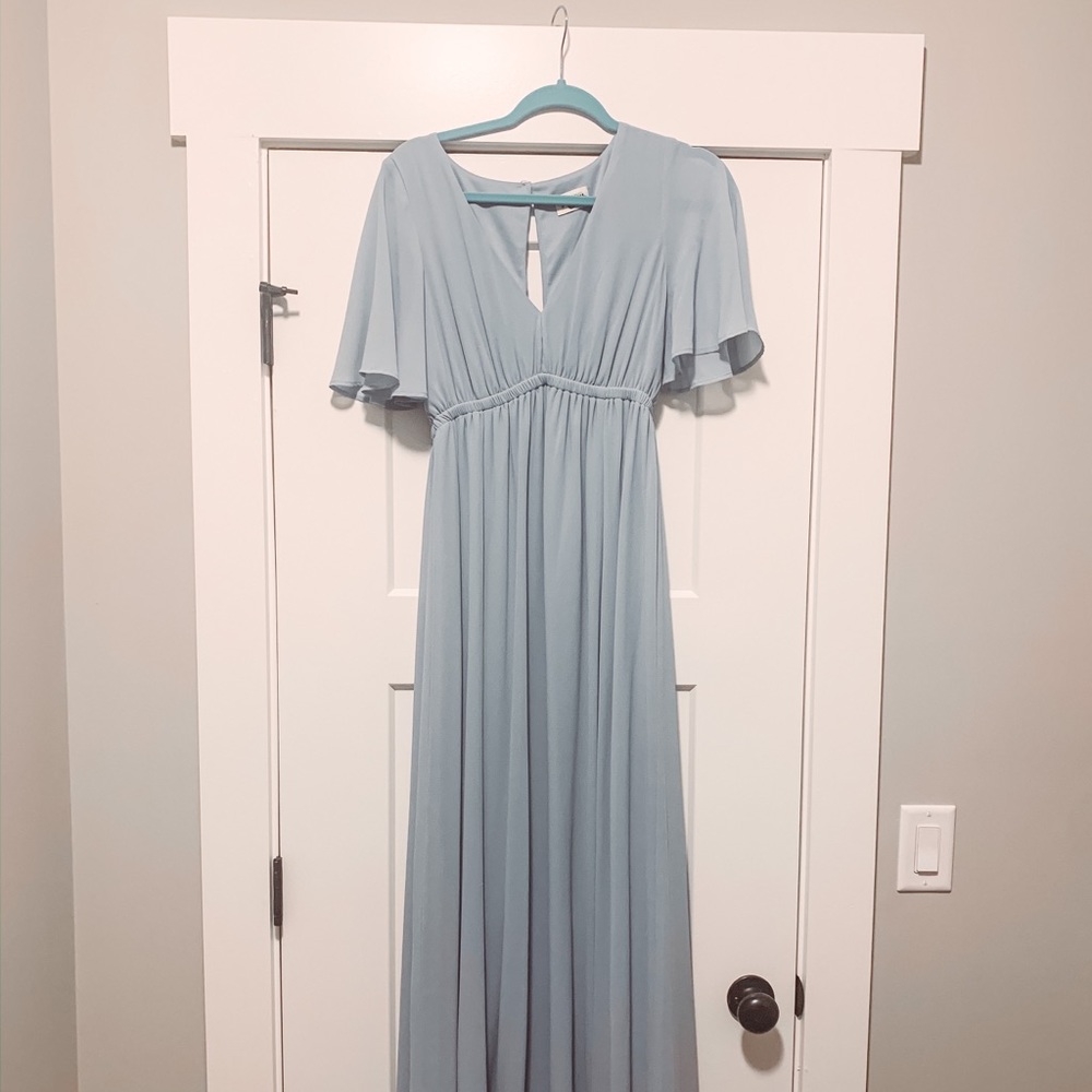Show Me Your MuMu - Emily Maxi Dress - Steel blue
